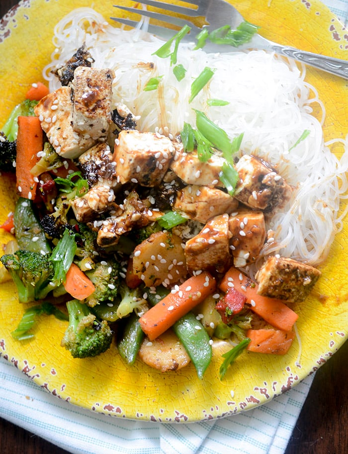 10 Minute Veggie Stir Fry