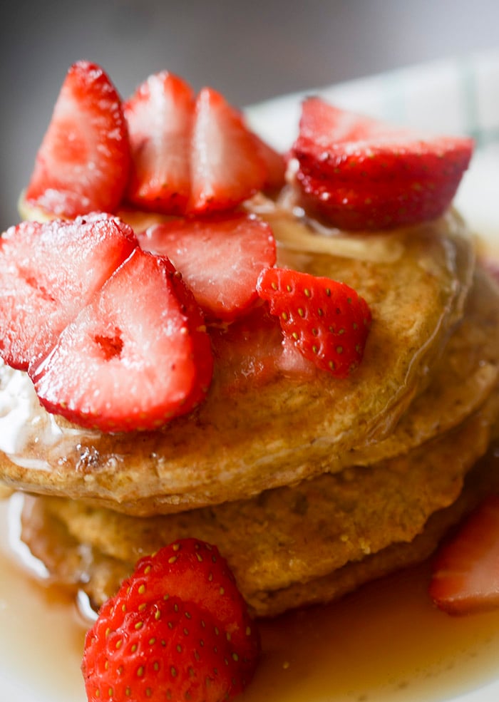 Healthy Oatmeal Pancakes - Dairy Free and Gluten Free
