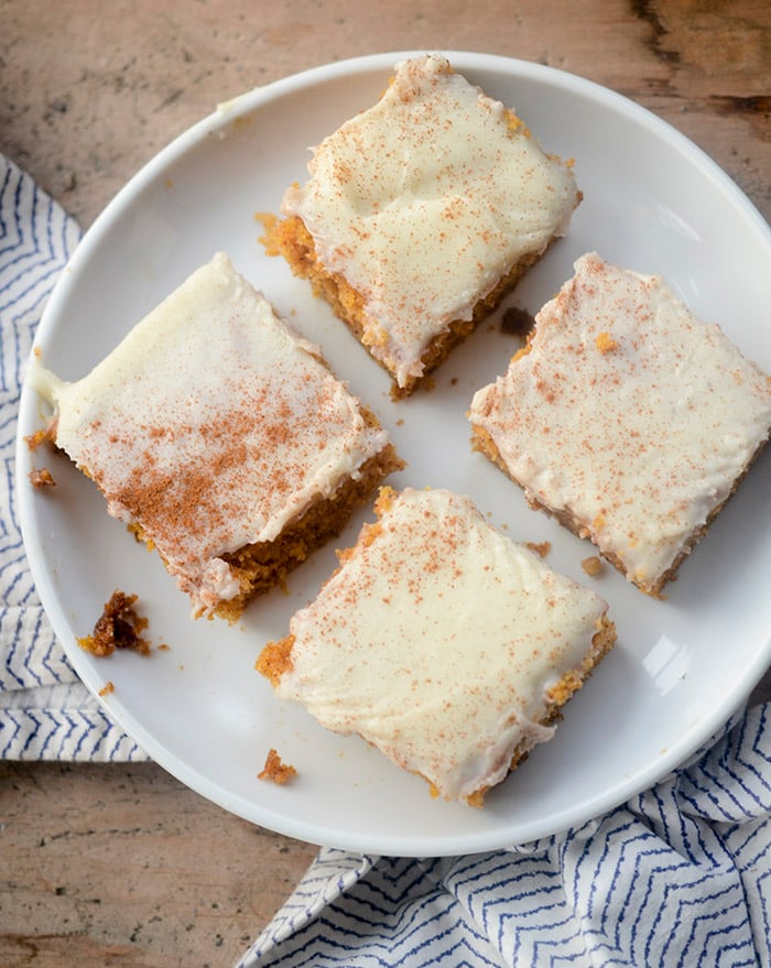 Grandma's Pumpkin Bar Recipe