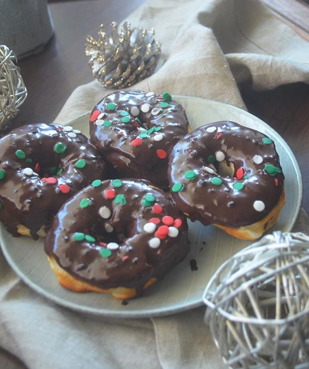 Air Fryer Donuts (using canned biscuits)
