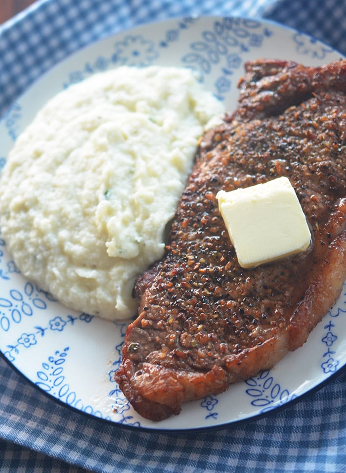 Air Fryer Steak {Medium Rare}