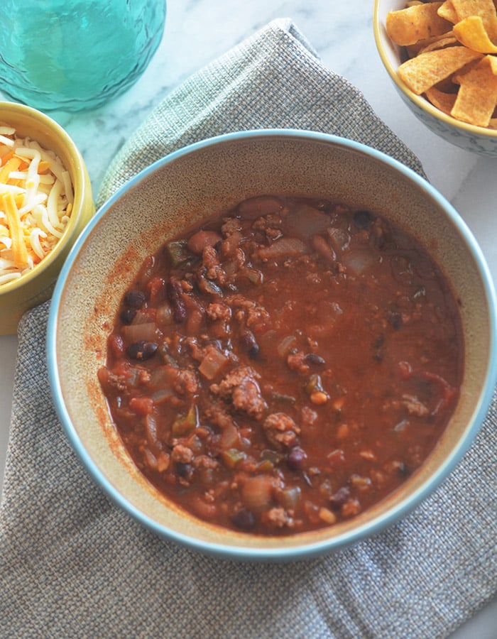 Poblano-Jalapeno Chili