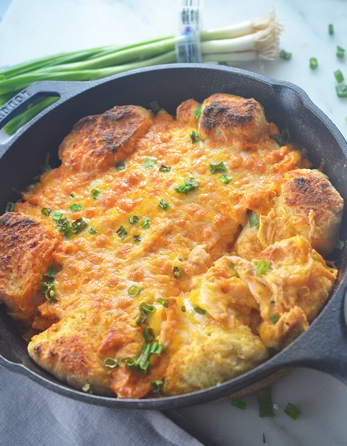Buffalo Chicken Party Ring Dip
