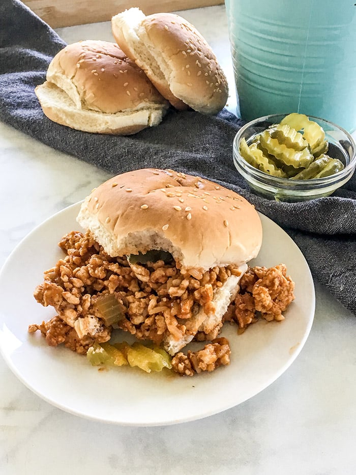 Ground Turkey Sloppy Joes