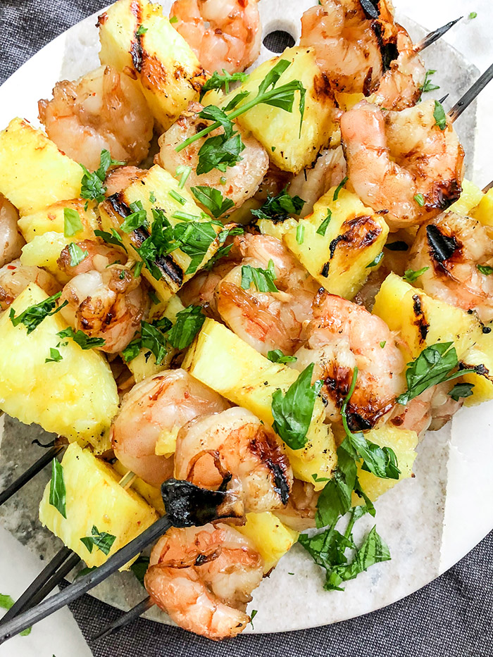 Grilled Honey Garlic Shrimp Kabobs Recipe Diaries