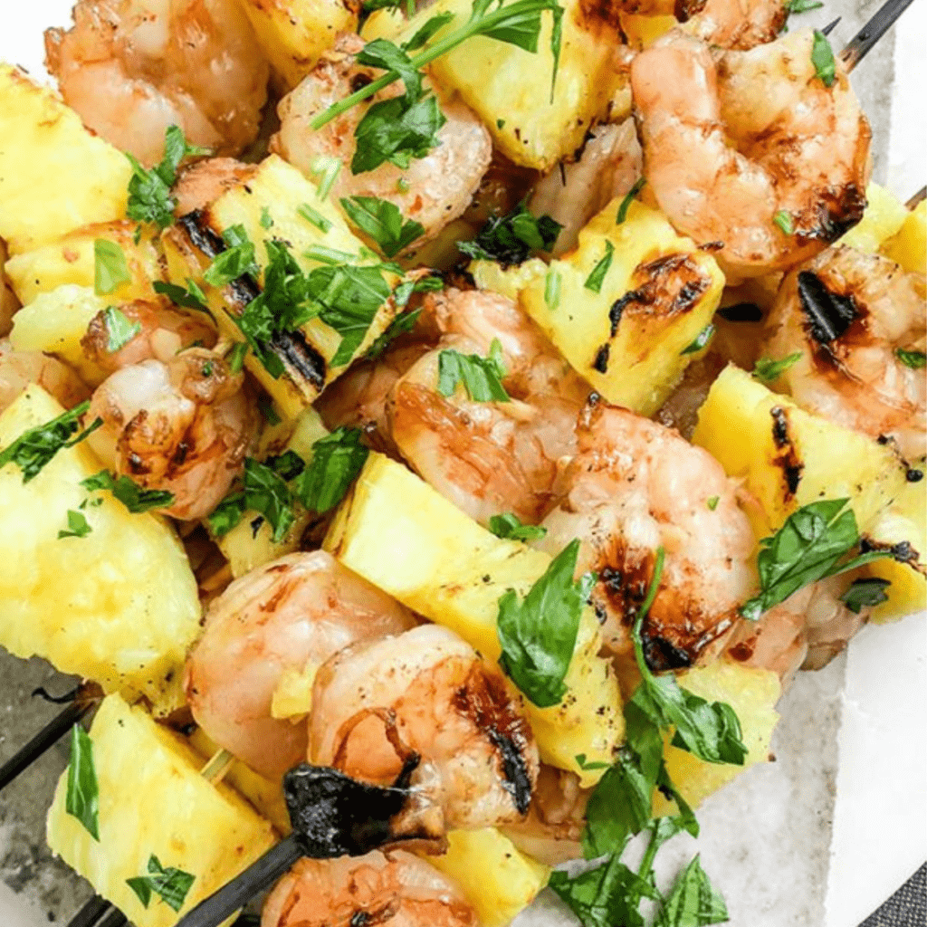 Grilled Honey Garlic Shrimp Kabobs Recipe Diaries