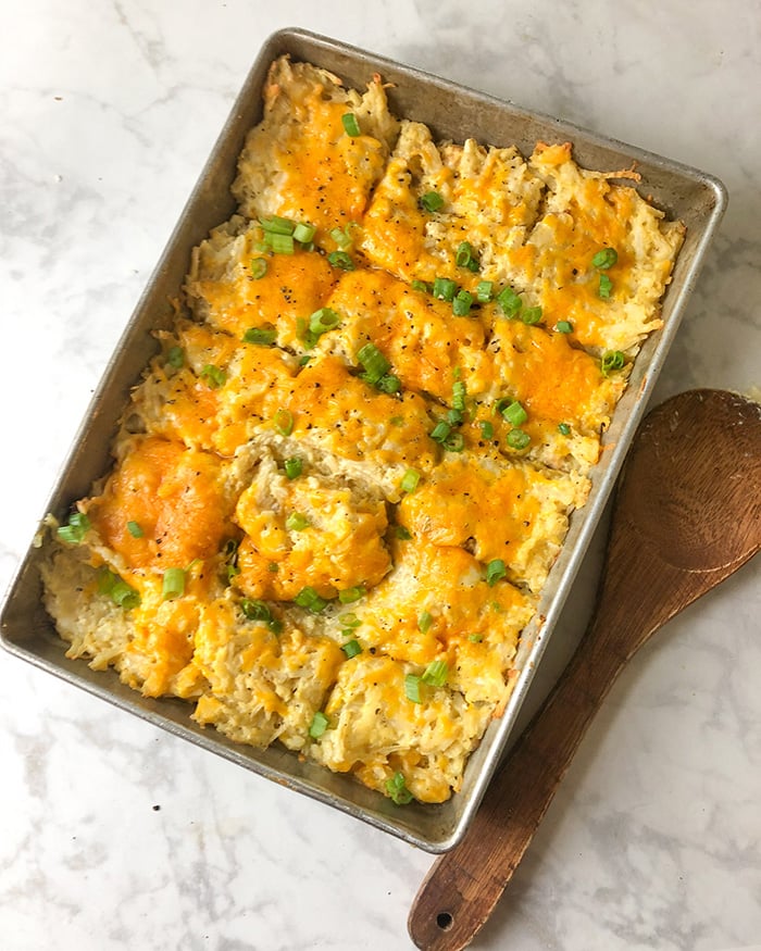 Cheesy Hash Brown Casserole aka Funeral Potatoes - Recipe Diaries