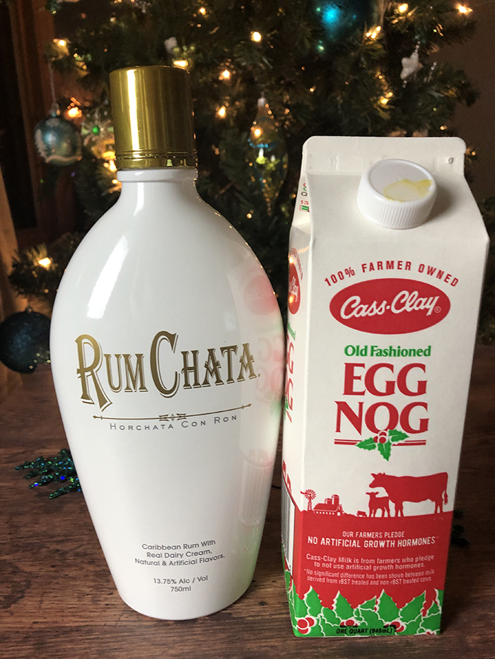 Rumchata and Eggnog