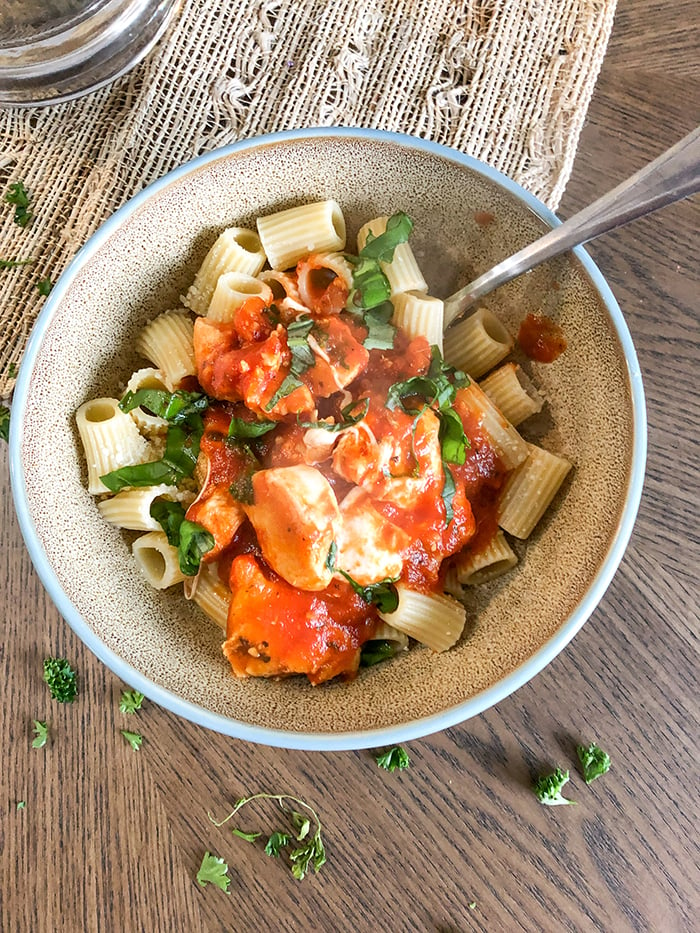 Chicken Mozzarella Pasta