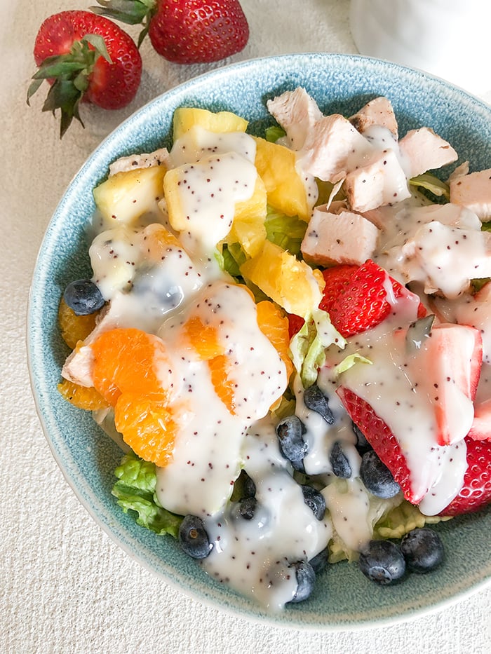 Strawberry Poppyseed Salad