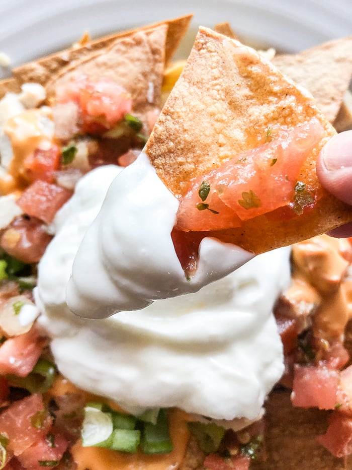 Air Fryer Tortilla Chips for Nachos