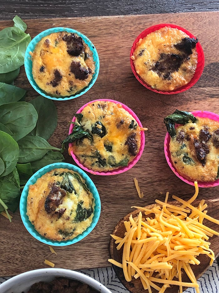 Air Fryer Egg Cups Keto and Low Carb
