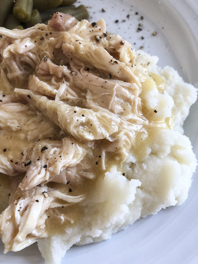 Slow Cooker Chicken and Gravy (or Instant Pot) Recipe Diaries
