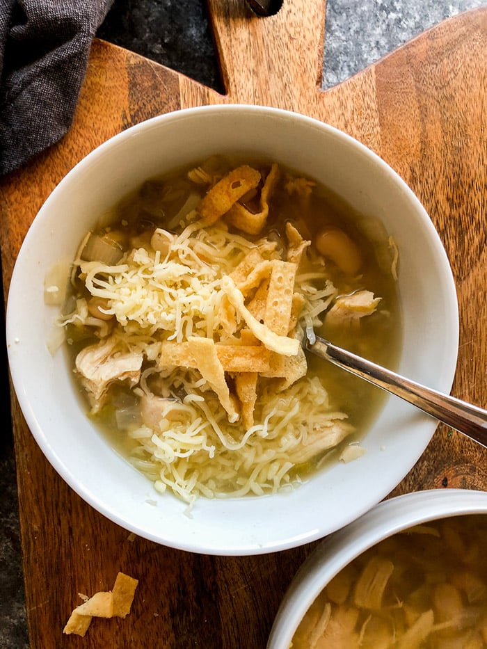 Instant Pot White Chicken Chili 