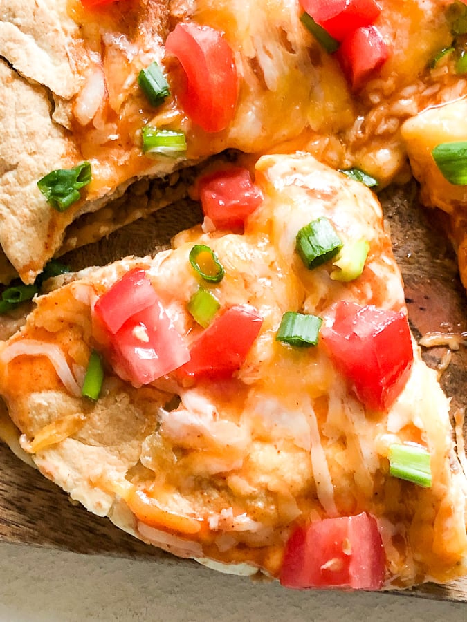 Air Fryer Mexican Pizza 