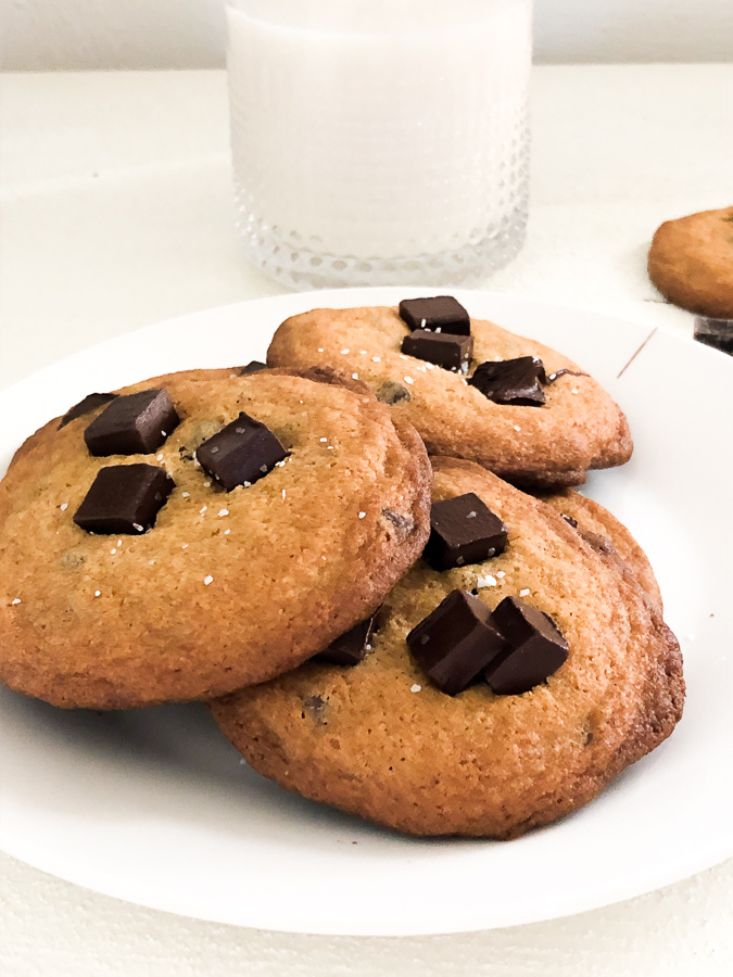 Malted Milk Chocolate Chip Cookies 