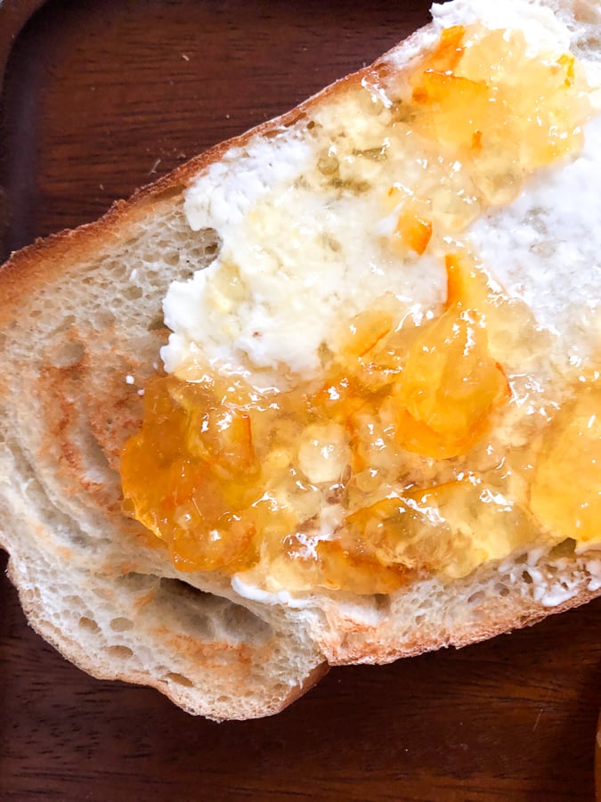 Orange Marmalade on Toast