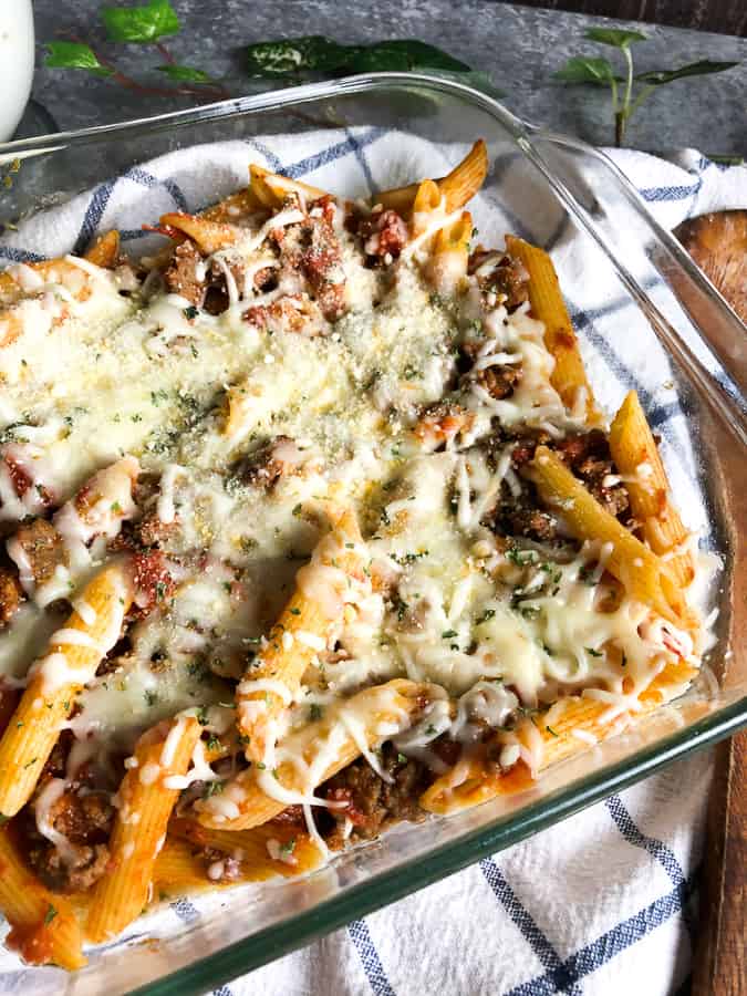 Baked Pasta with Sausage