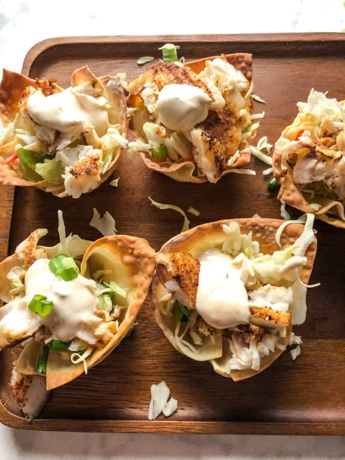 Mini Fish Tacos