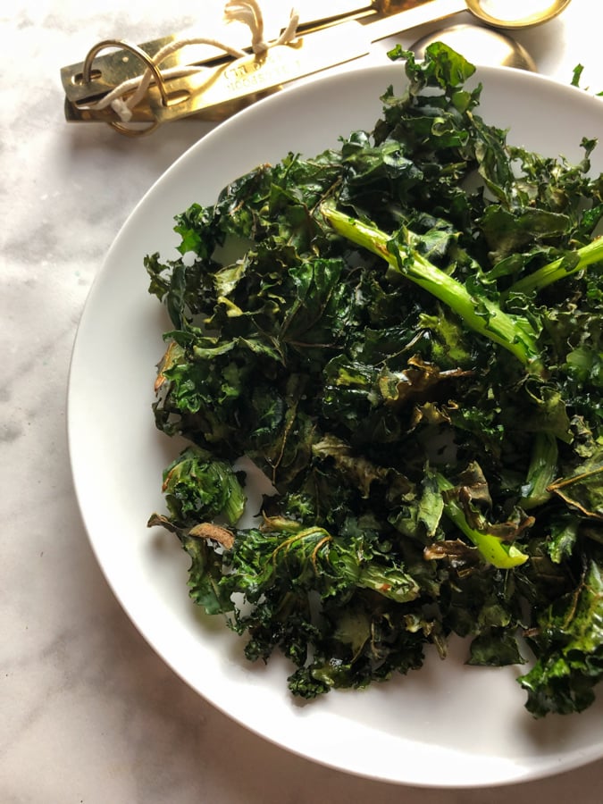 Air fryer Kale Chips