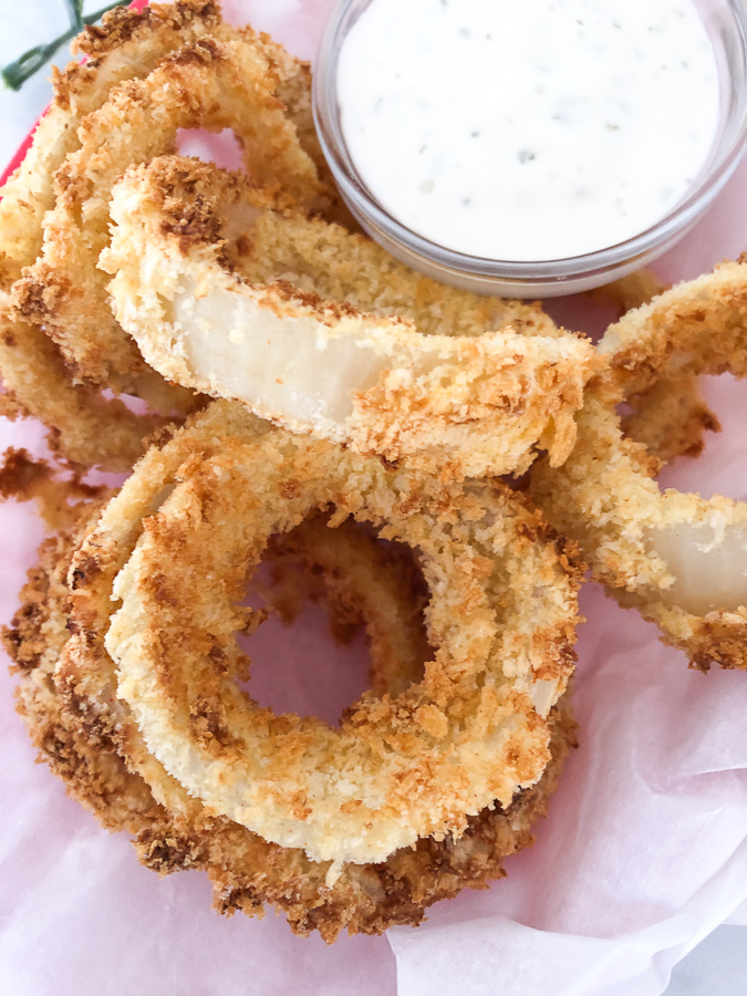 Baked Onion Rings 