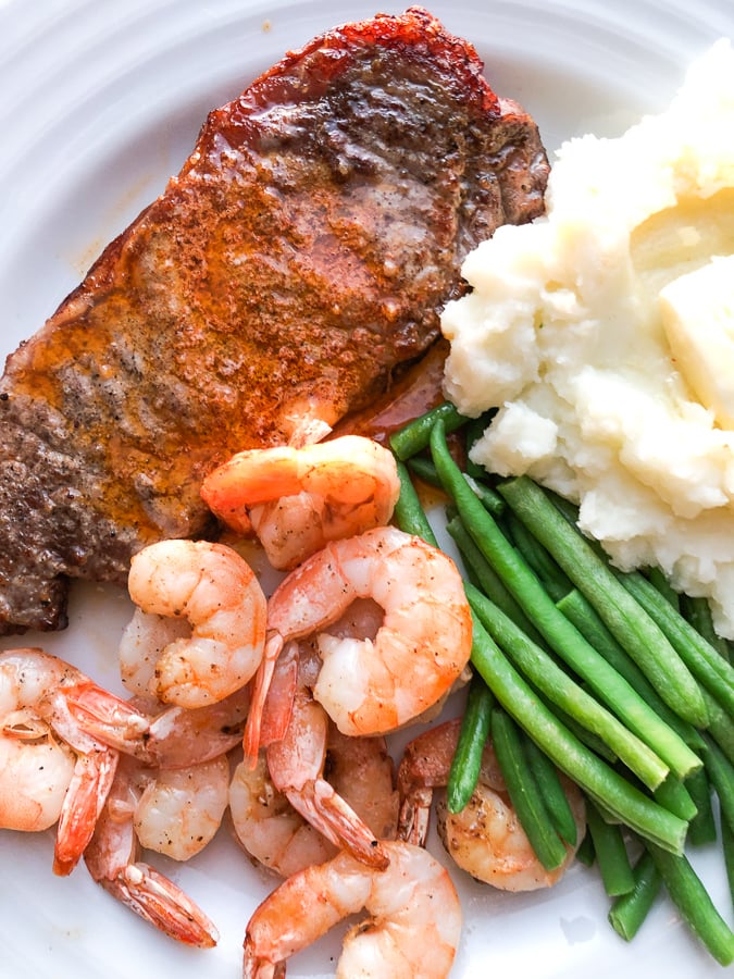 Air Fryer Surf and Turf 