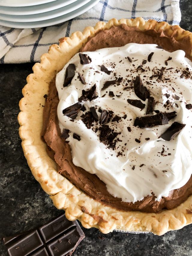 Super Rich and Delicious Joanna Gaines French Silk Pie Recipe Diaries