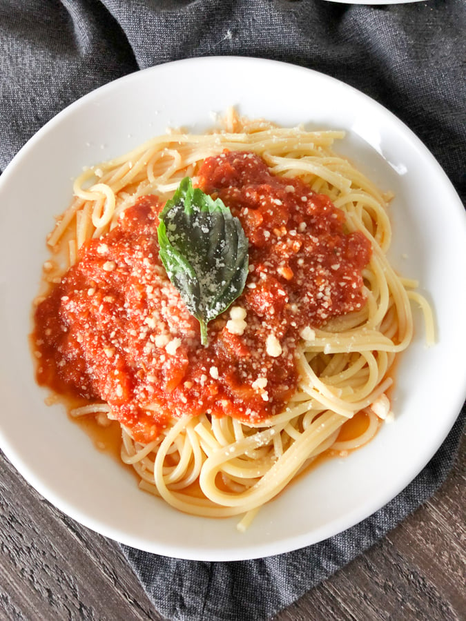 Basic Marinara Sauce Recipe 