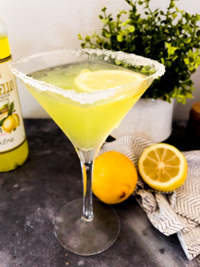 Limencello Martini