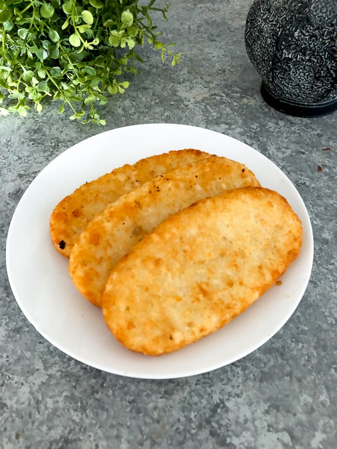 Air Fryer Frozen Hash Brown Patties