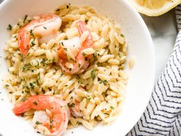 Lemon Pepper Shrimp Scampi With Orzo Recipe Diaries