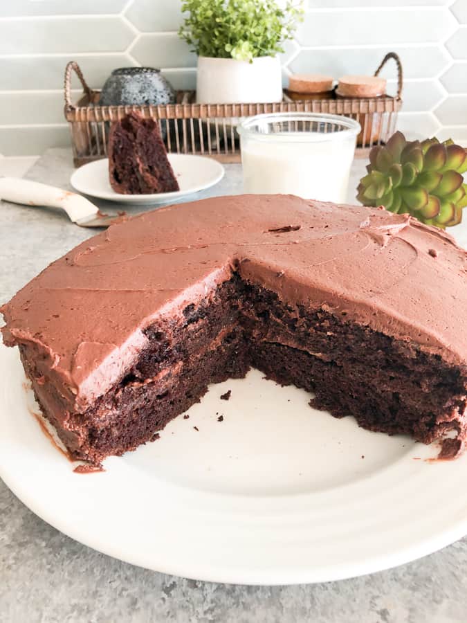 Chocolate cake recipe from Ina Garten. 