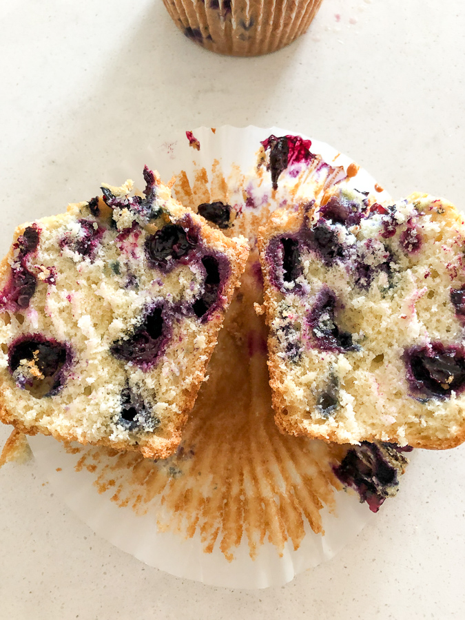 Jumbo Blueberry Muffins 