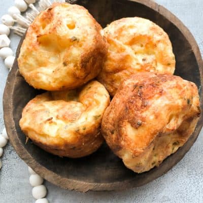 Gruyere and Chive Popovers