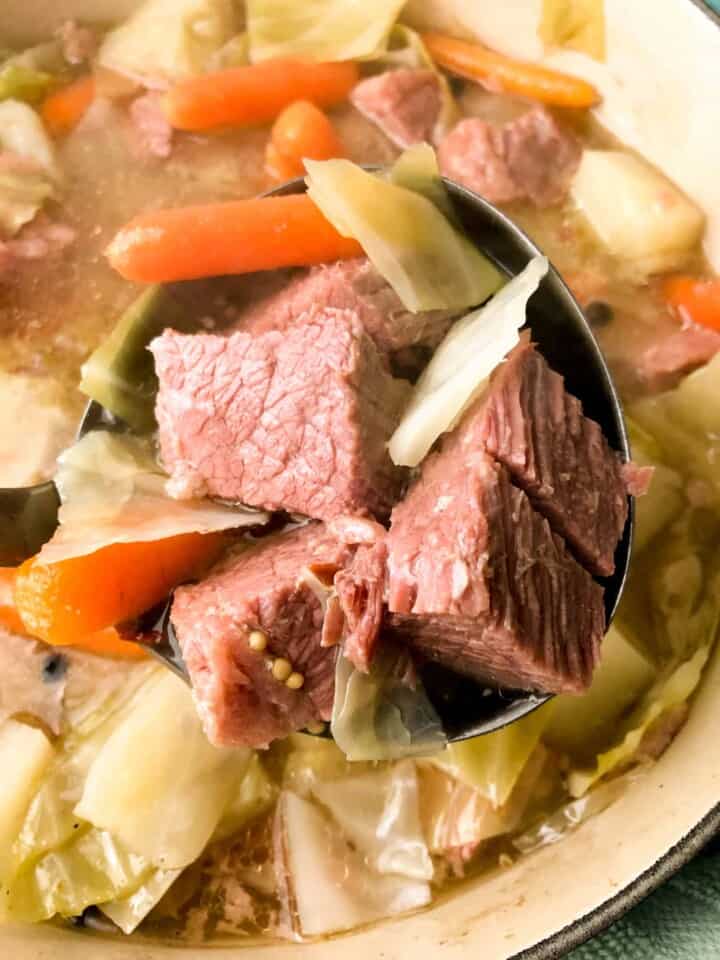 Alton Brown Corned Beef and Cabbage Recipe Diaries