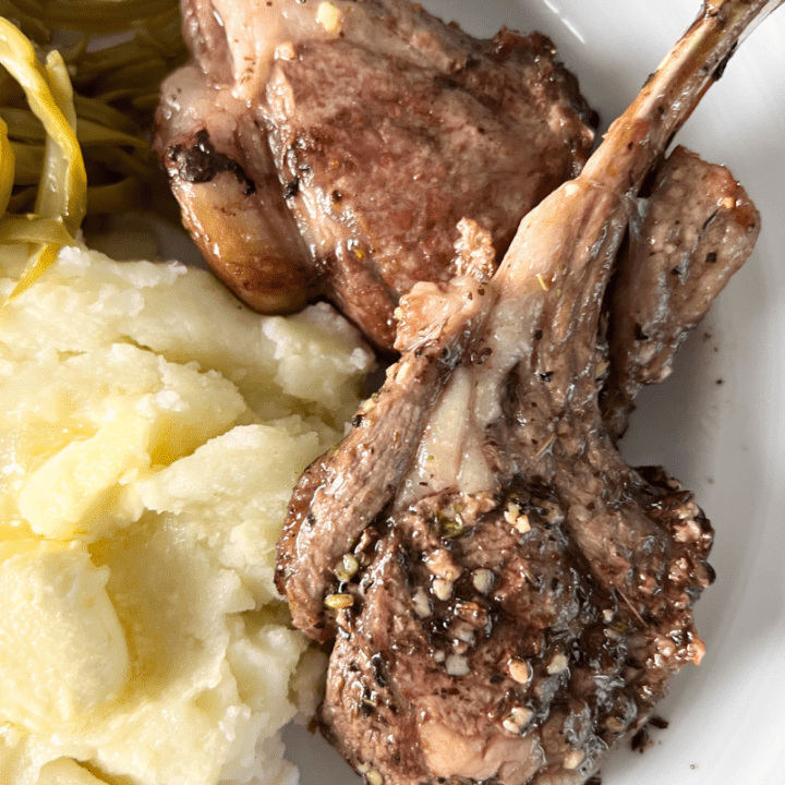 Air Fryer Lamb Chops with Garlic and Rosemary Recipe Diaries