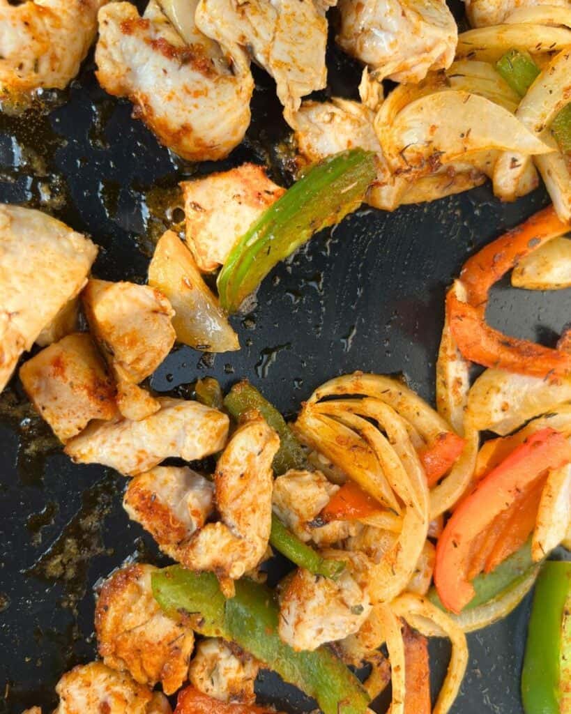 Blackstone Chicken Fajitas Recipe Diaries