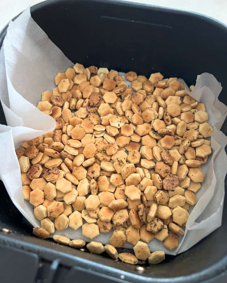 Air Fryer Seasoned Oyster Crackers Air Fryer Recipe Diaries