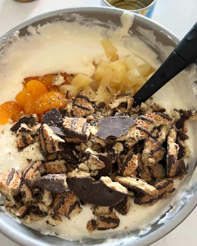 Fudge Stripe Cookie Fruit Salad Recipe Diaries