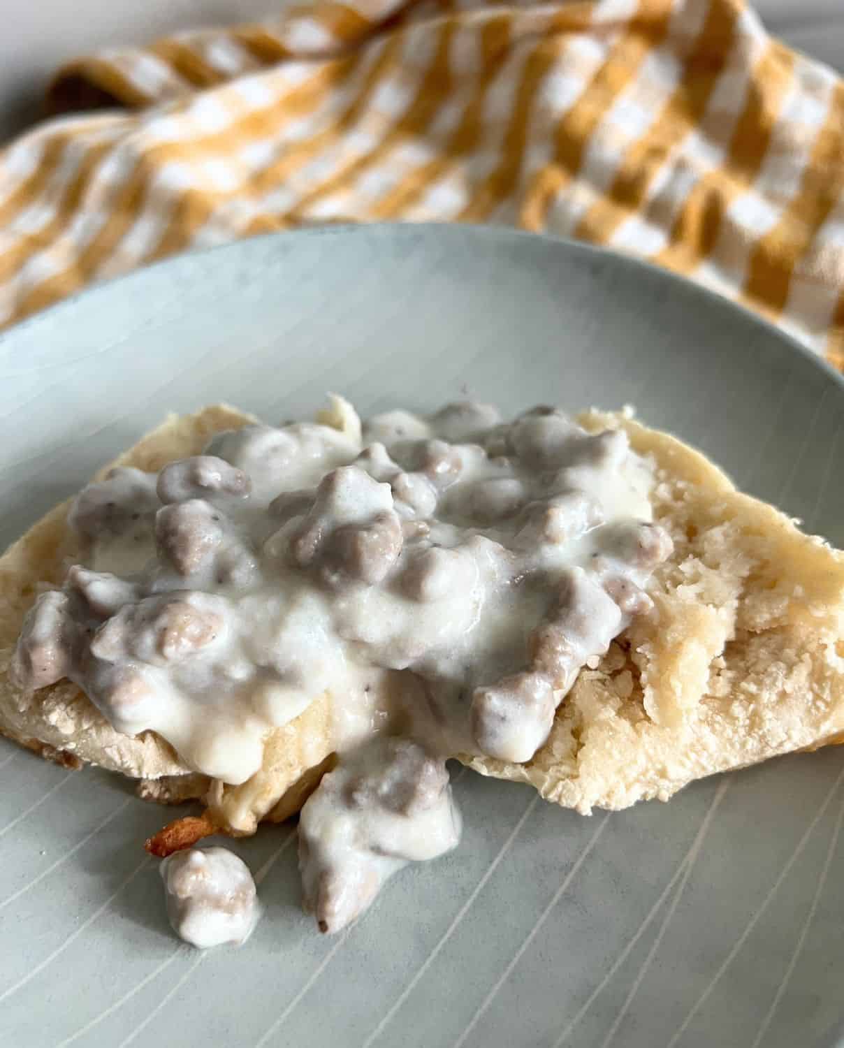 Biscuits and Gravy (High Protein) - Recipe Diaries