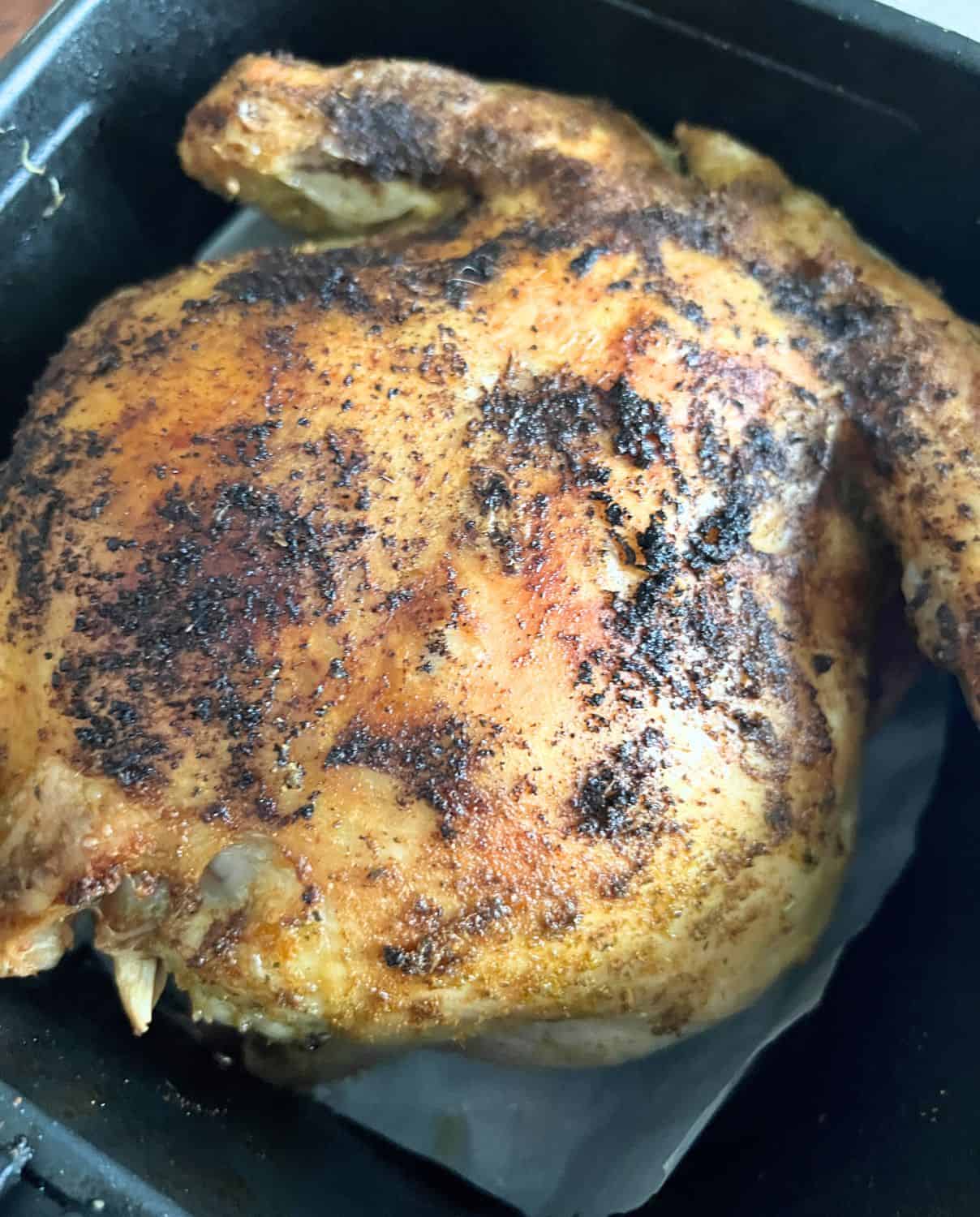 Rotisserie a Whole Chicken on the Cosori Air Fryer Oven 