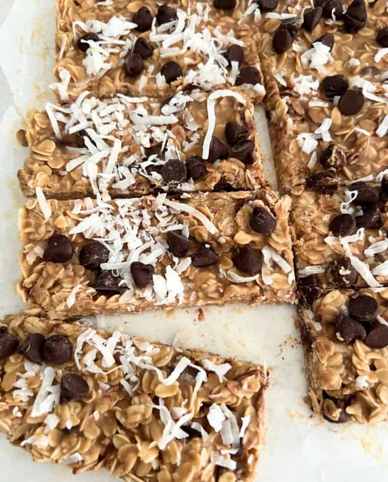 Chewy NoBake Granola Bars with Coconut Oil Recipe Diaries