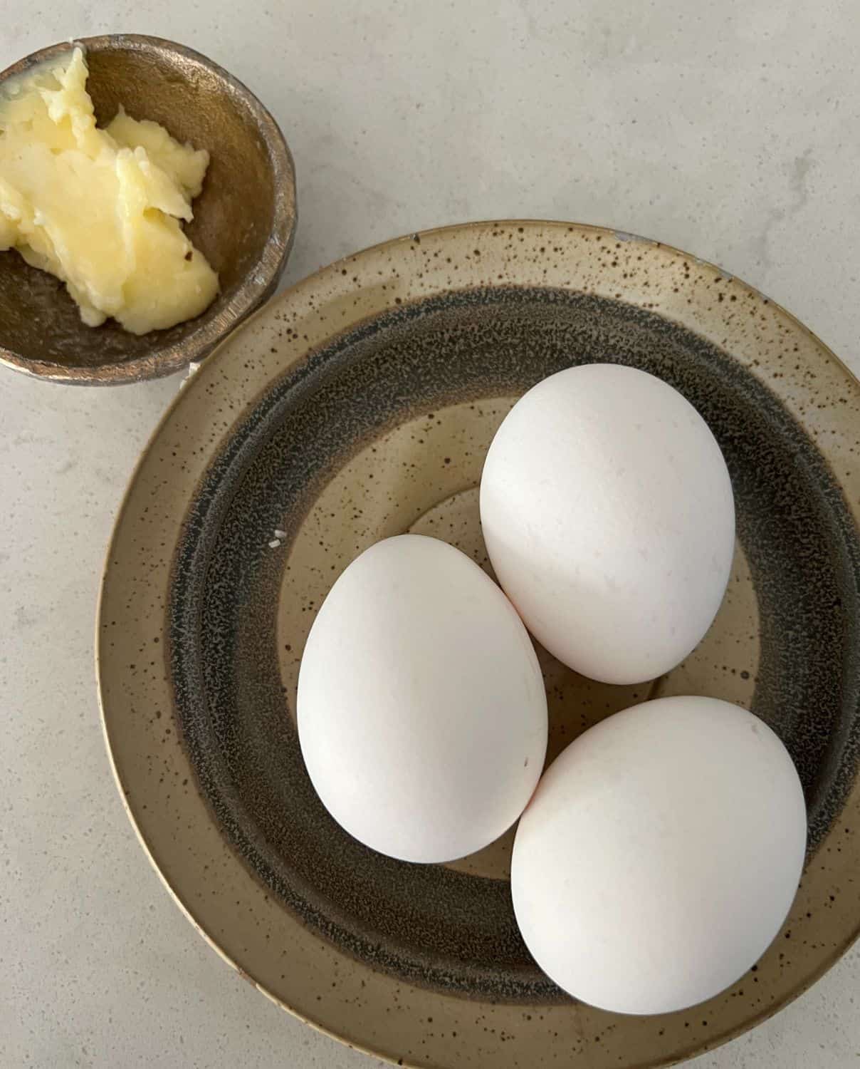 Ingredients needed for Blackstone eggs. 