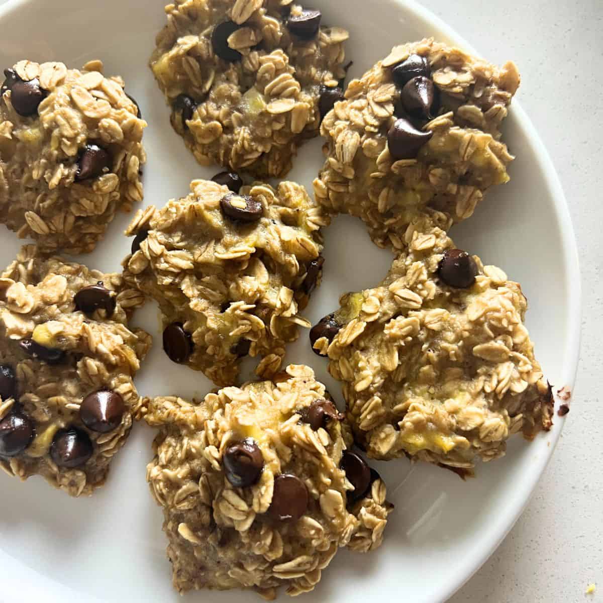 Oatmeal cookies made with banana for the sweetener are a delightful and healthy treat that can be whipped up in no time with just three simple ingredients.