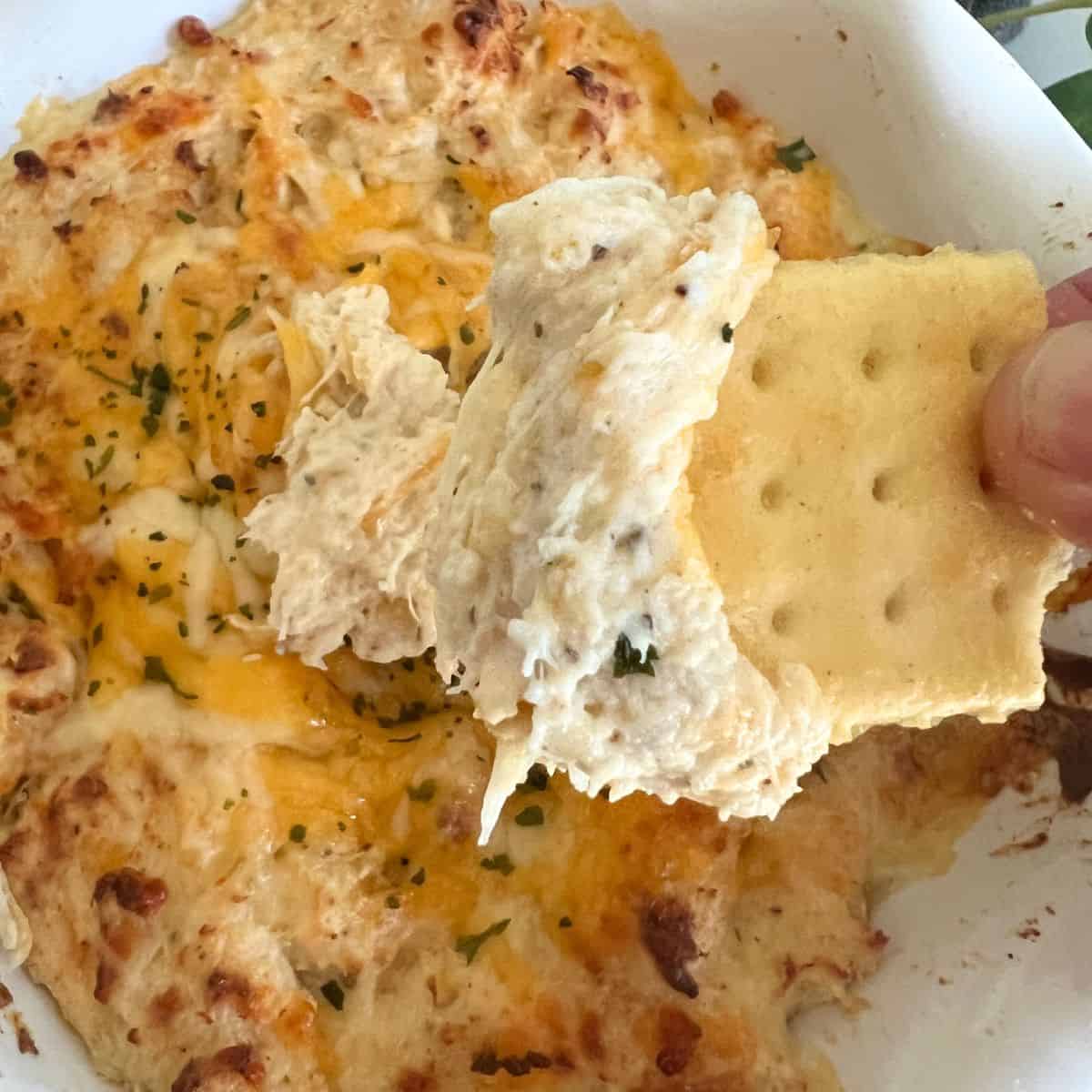 Crab dip is always a classy choice for an appetizer spread. Takes only 5 minutes to prep and it can be prepared in the air fryer!! 
