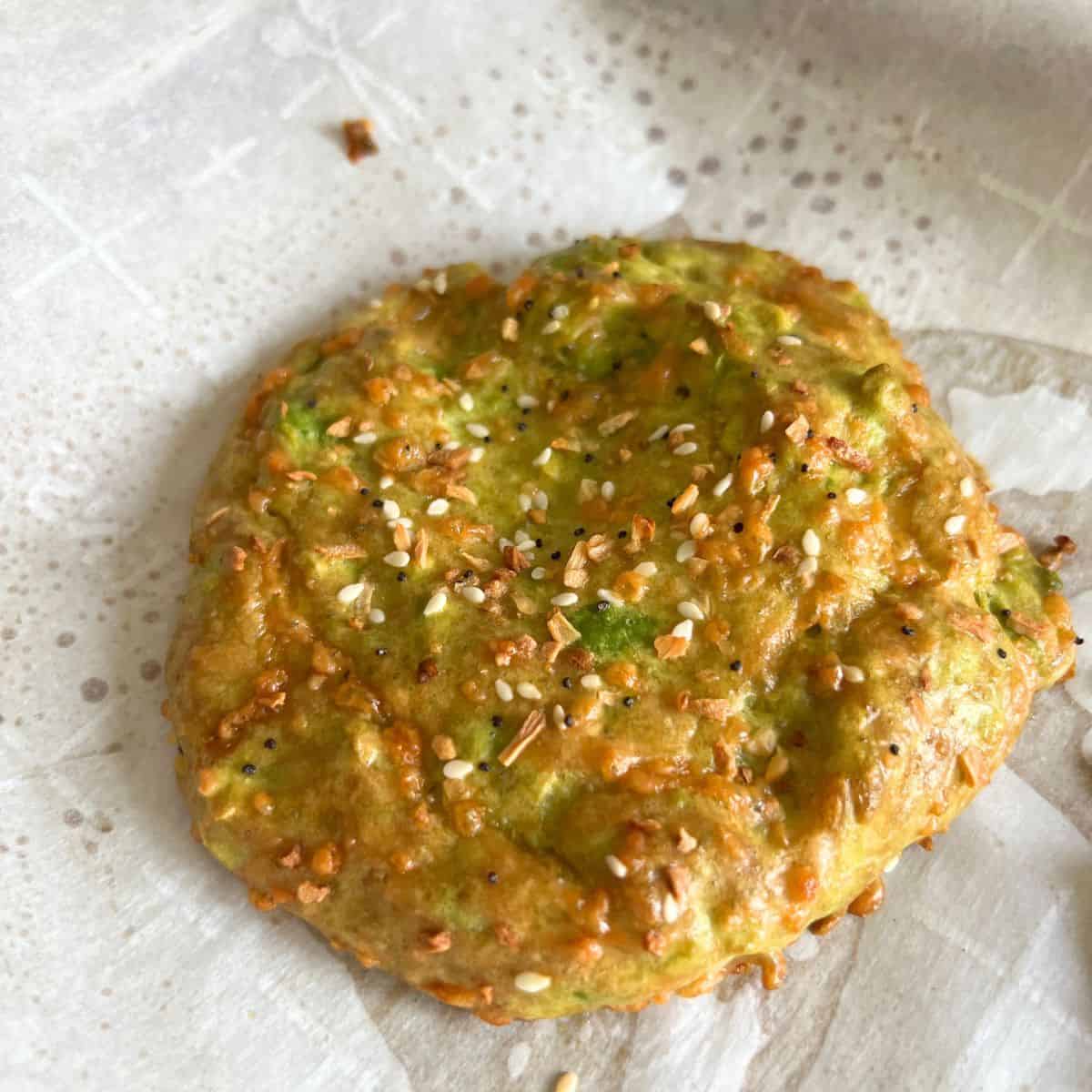 This Viral 3 ingredient avocado bread may not look pretty to eat but is baked in the oven and is a delightful way to add way to add more protein and healthy fiber to your meals.