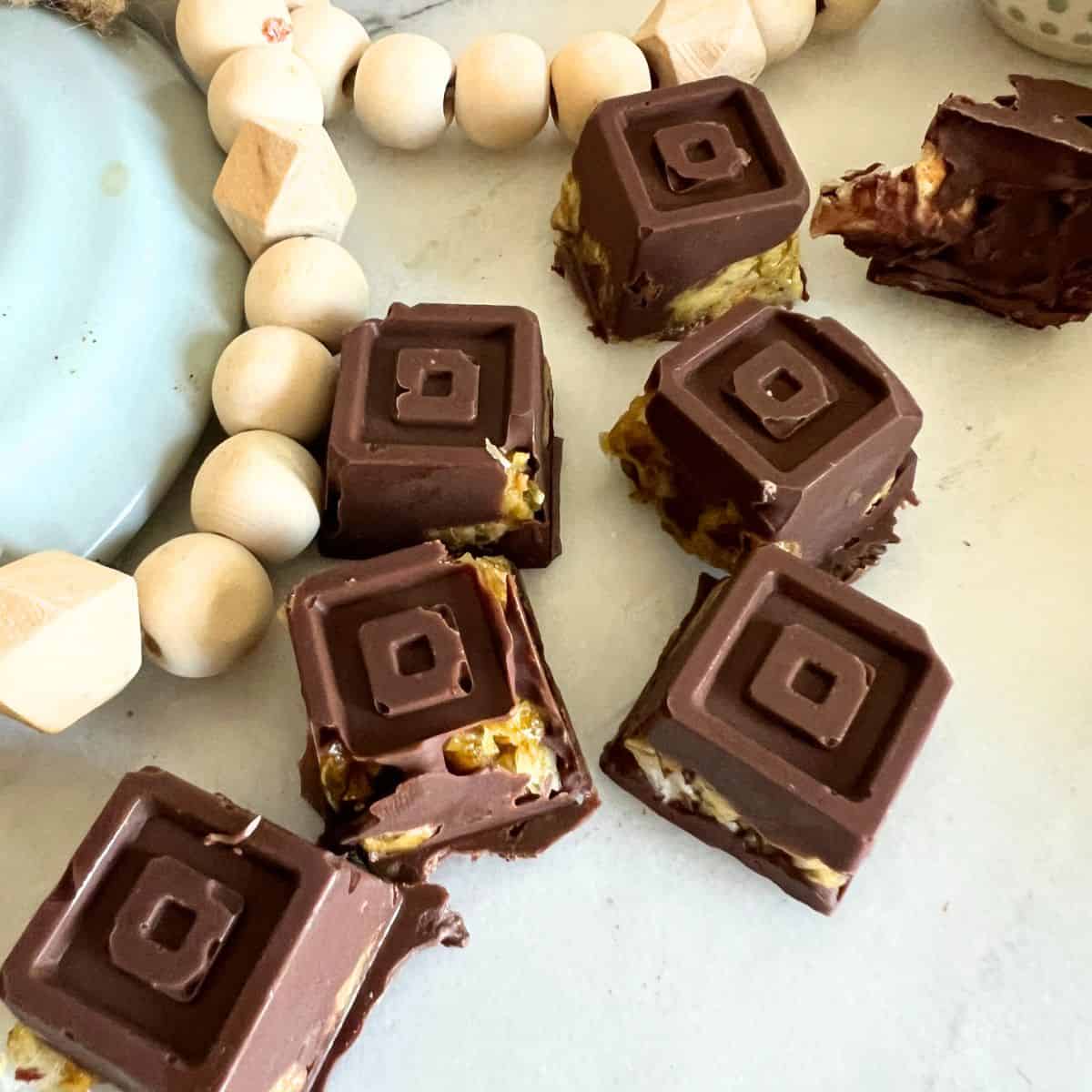 This viral homemade dubai chocolate candy bar is really fun to make (if you can find all these ingredients and tools to make them)