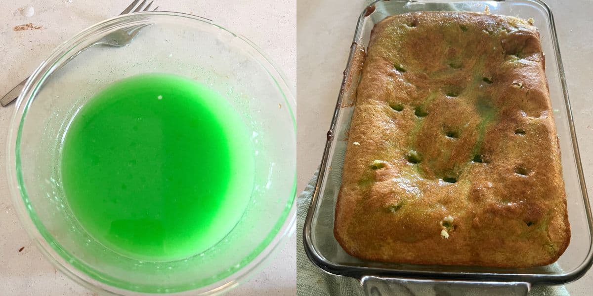 Key Lime cake step 3