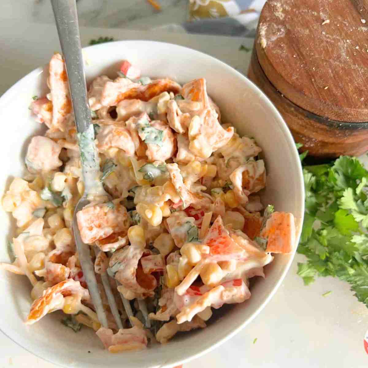 Paula Deen's frito corn salad.