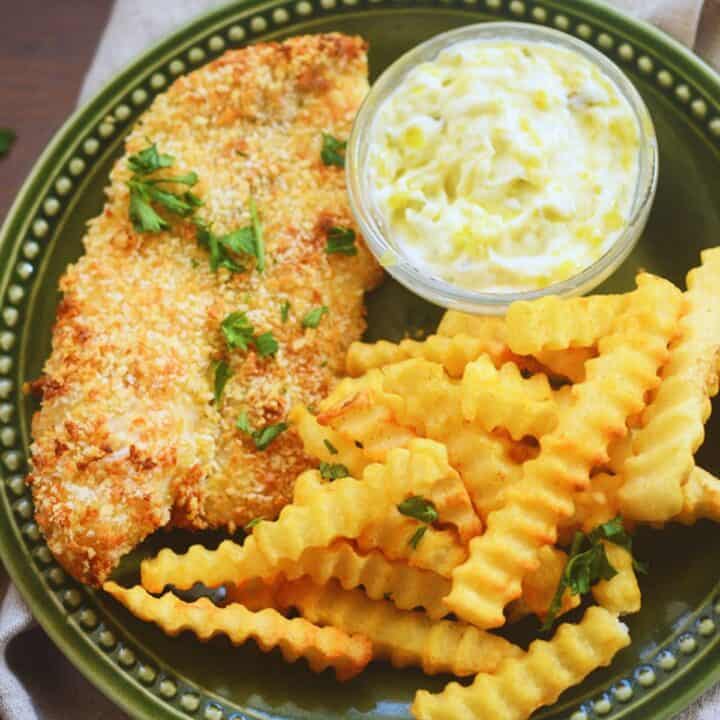 Air Fryer Fish and Chips - Recipe Diaries
